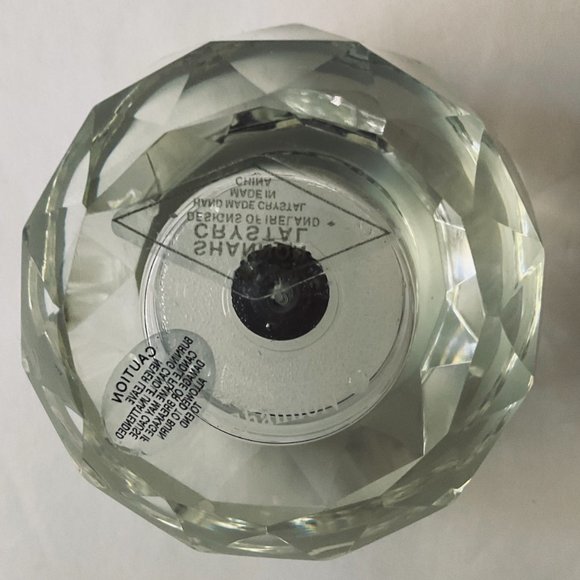 SHANNON Crystal Clear Prism Faceted Votive Candle/Tea Light Holder NWT - Picture 6 of 6